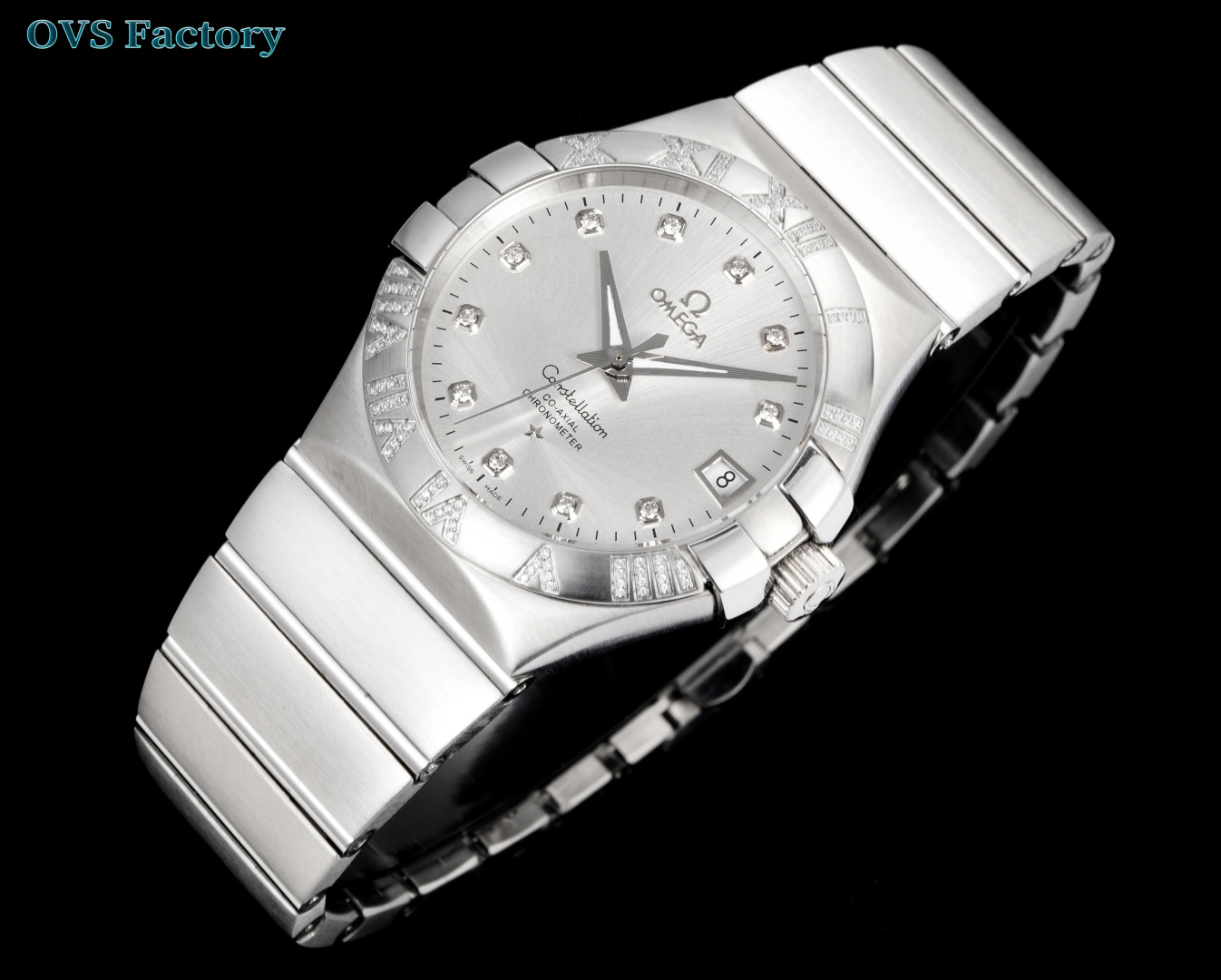 Omega Constellation 38mm White - watch0269 - Image 3
