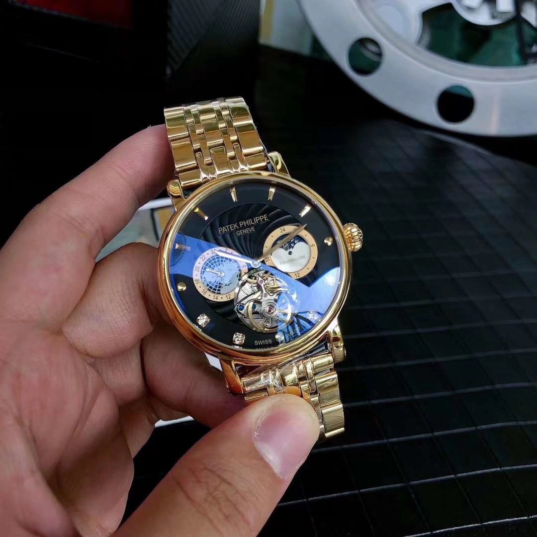 Patek Philippe Watch 43mm Silver - watch0282 - Image 3