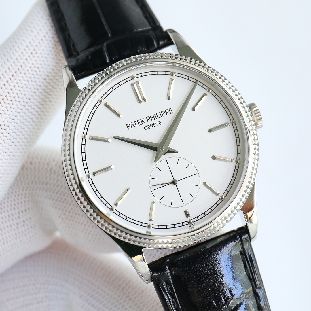 Patek Philippe Watch 39mm White / Gold - watch0292 - Image 3