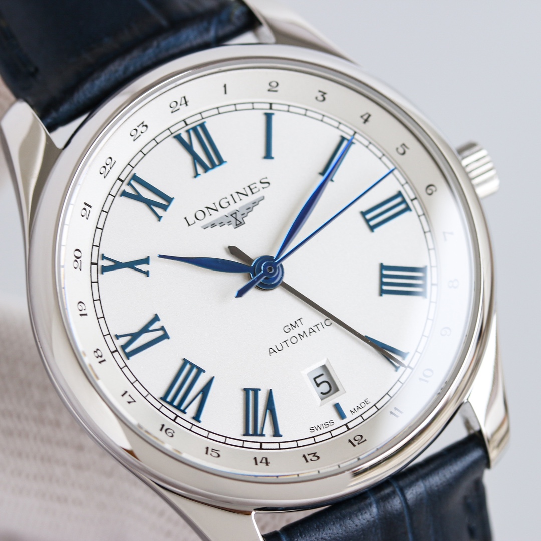 Longines Watch 40mm Black / White - watch0294 - Image 3