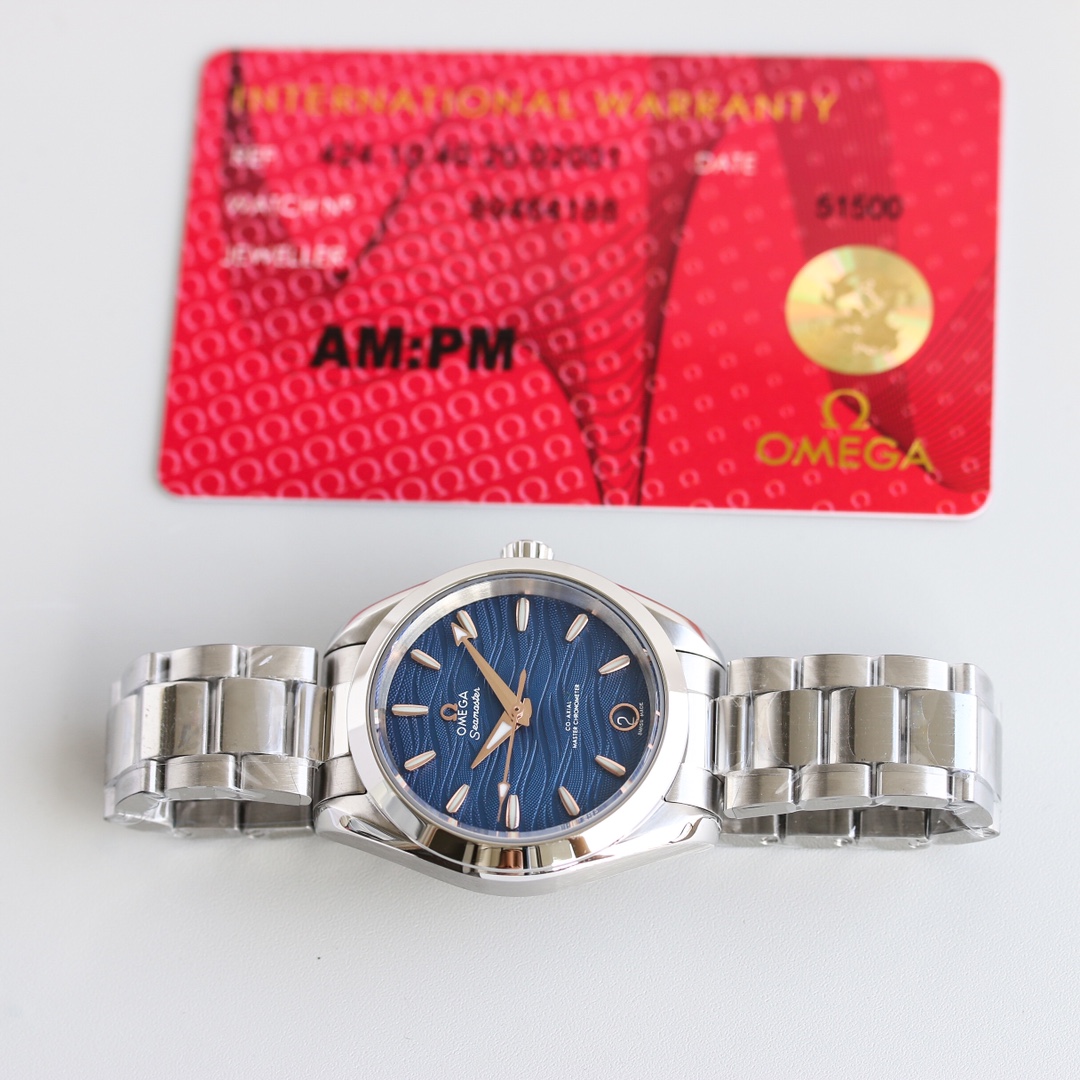 Omega Seamaster 34mm Rose Gold - watch0300 - Image 3