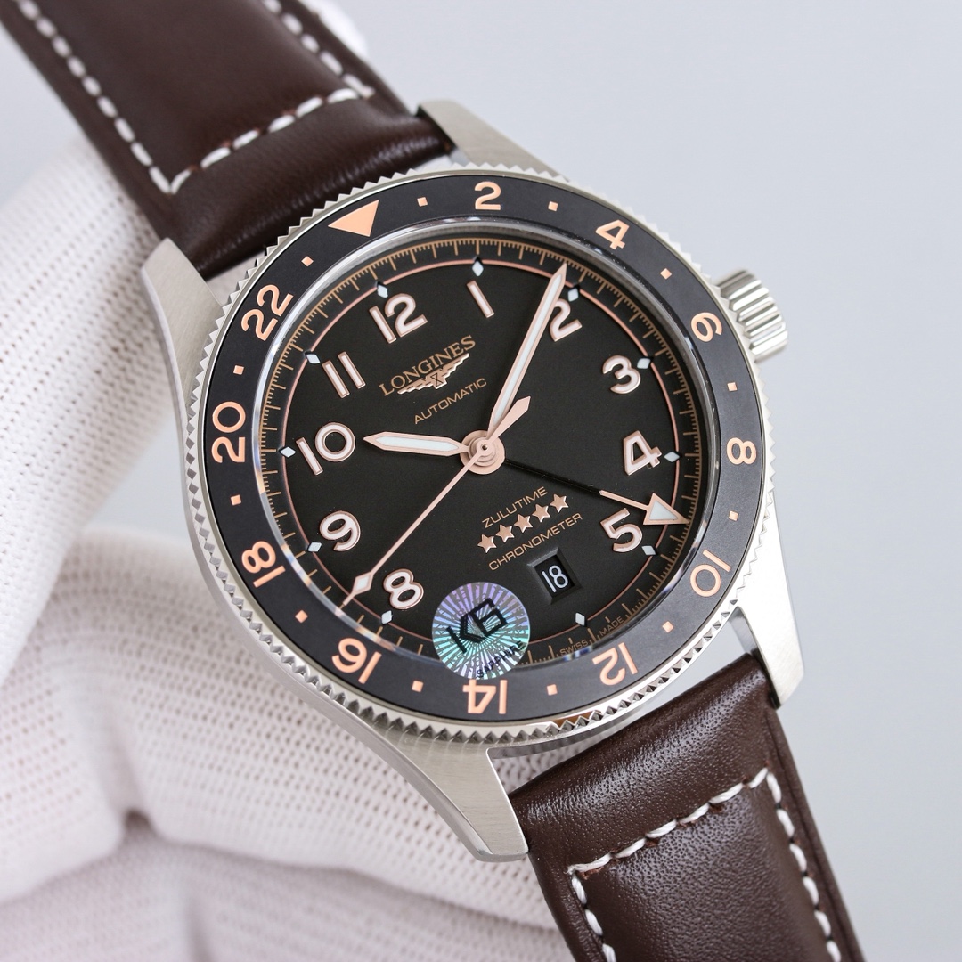 Longines Watch 42mm White / Blue - watch0306 - Image 3