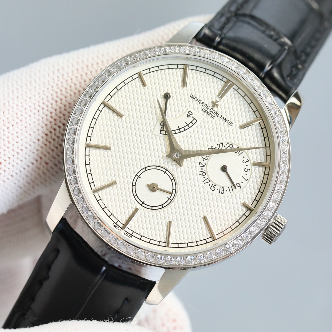 Vacheron Constantin Watch 41mm White / Gold - watch0357 - Image 3