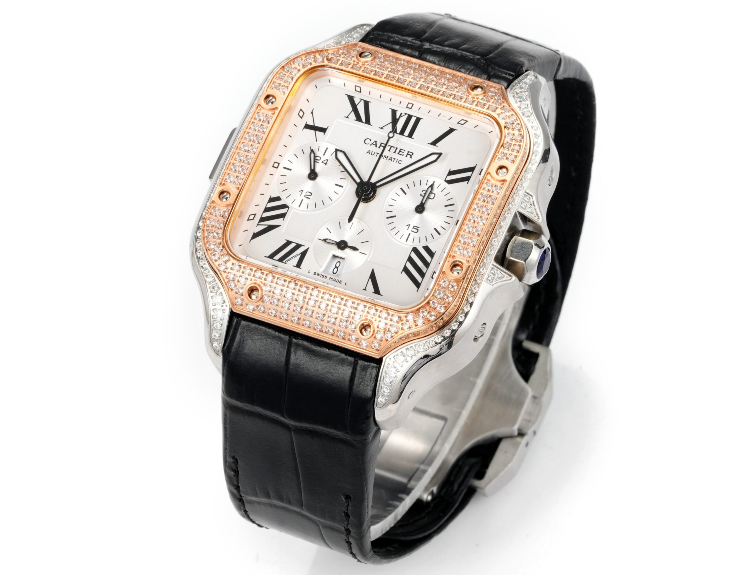 Cartier Santos 43.3mm - watch0369 - Image 3
