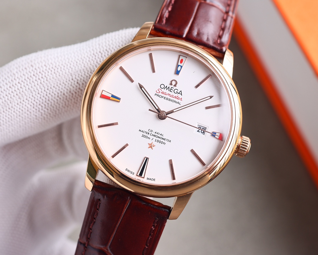Omega De Ville 40mm Silver - watch0378 - Image 3