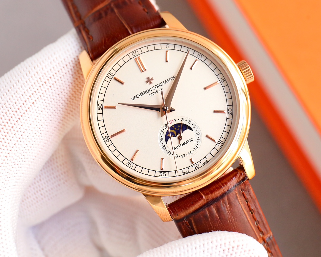 Vacheron Constantin Watch 40mm Silver - watch0382 - Image 3