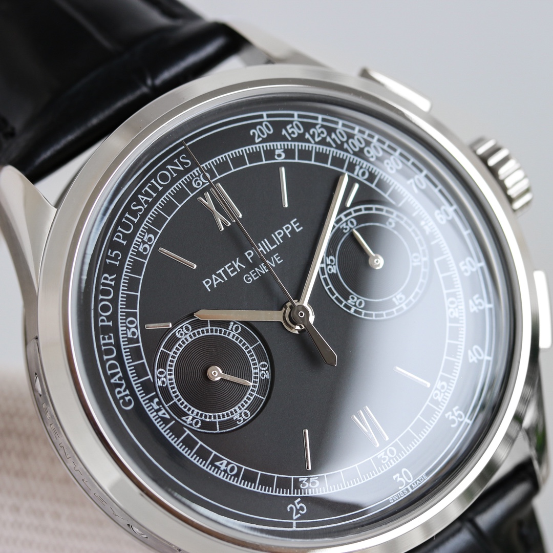 Patek Philippe Watch 42mm White / Gold - watch0398 - Image 3