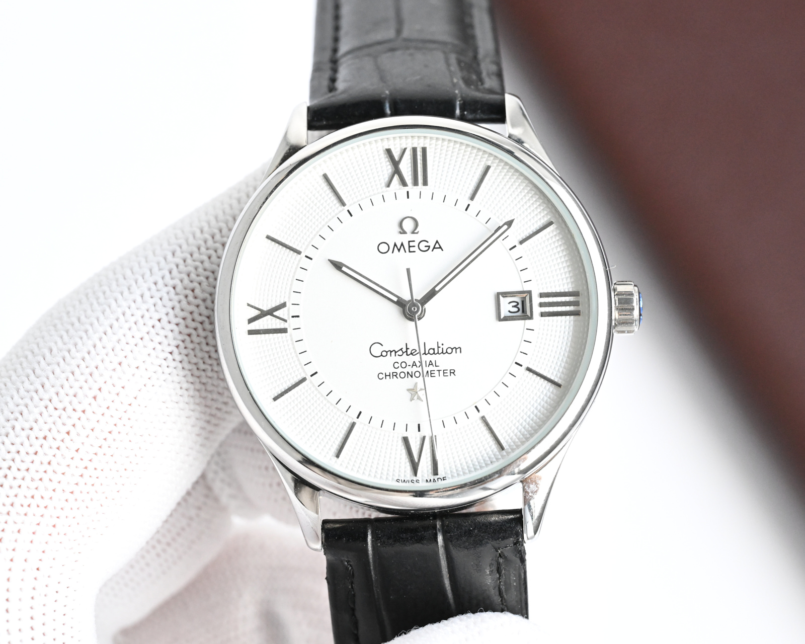 Classic Watch 40mm White / Rose Gold - watch0420 - Image 3