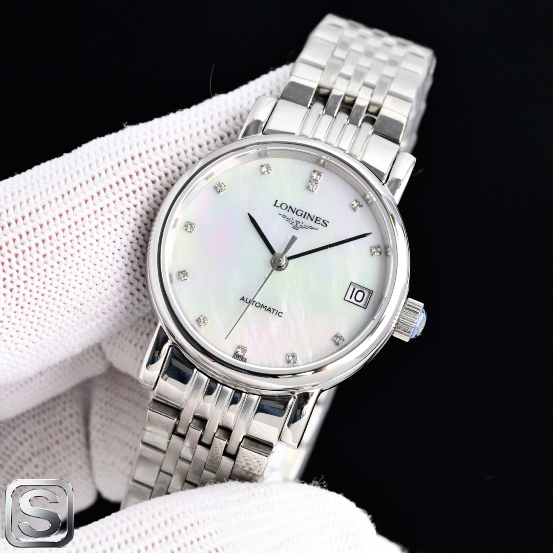 Longines Watch 29mm White / Silver - watch0464 - Image 3