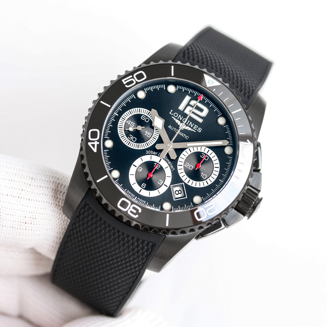Longines Conquest Black / Blue - watch0474 - Image 3