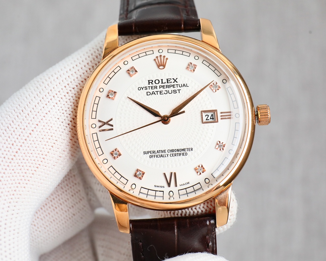 Rolex Watch 42mm White - watch0481 - Image 3