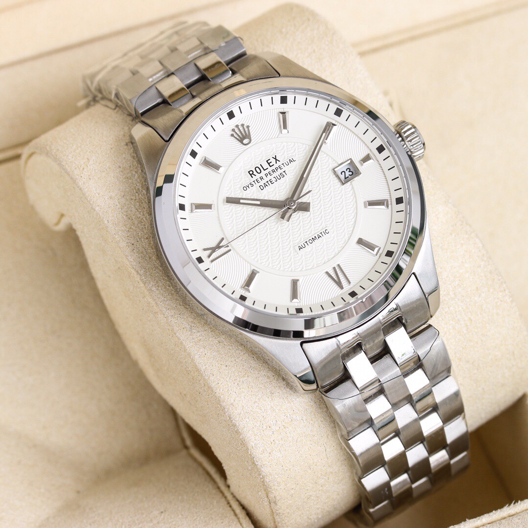Rolex Watch 40mm Silver - watch0494 - Image 3