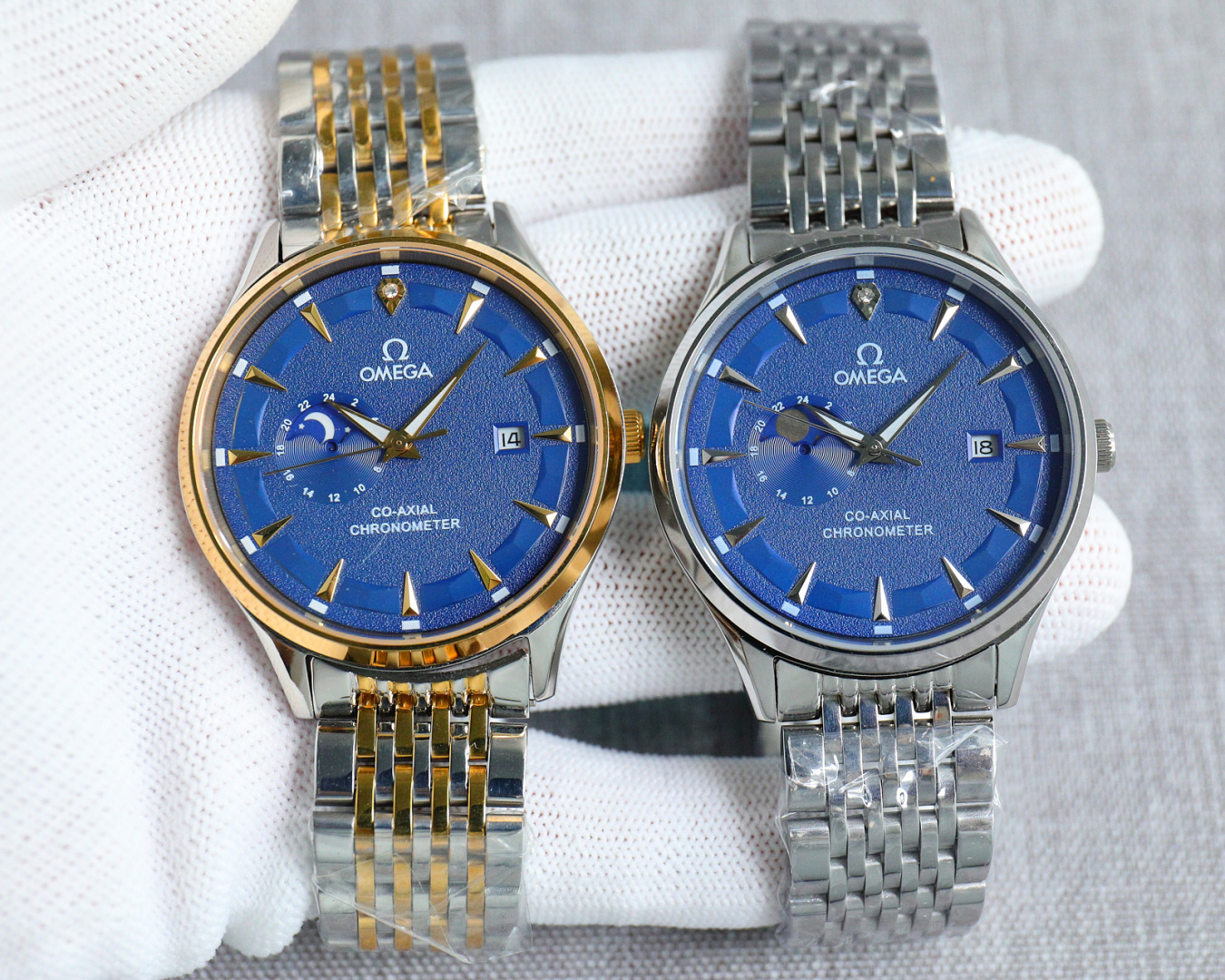 Omega De Ville 42mm White / Gold - watch0518 - Image 3