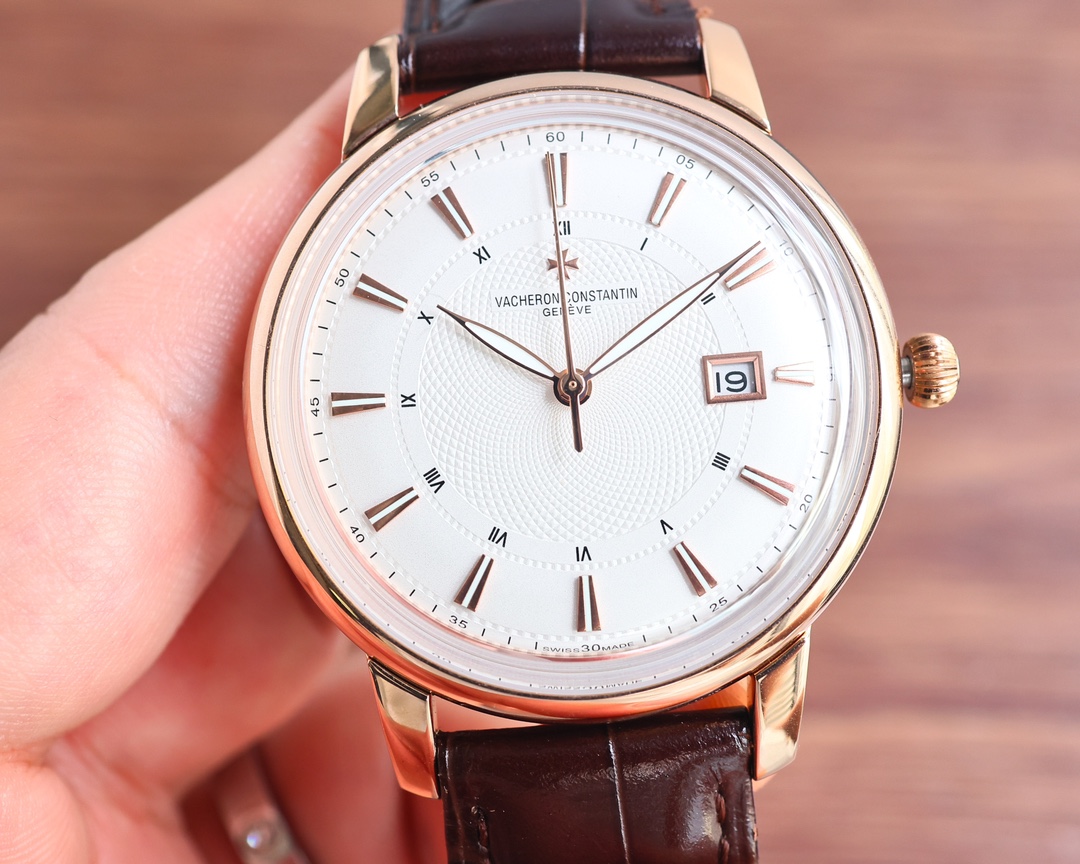 Vacheron Constantin Watch 42mm White / Gold - watch0519 - Image 3