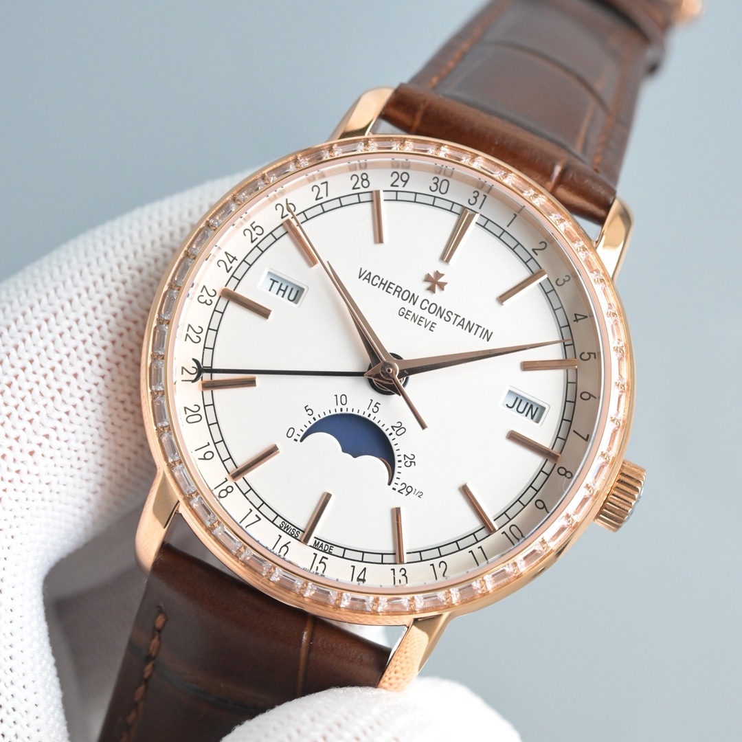 Vacheron Constantin Watch 41mm Black - watch0550 - Image 3