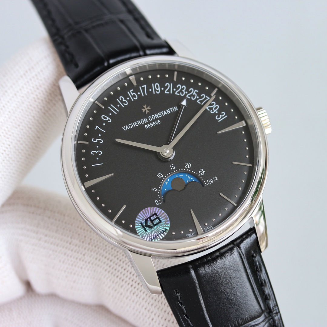 Vacheron Constantin Watch 42.5mm White / Rose Gold - watch0553 - Image 3