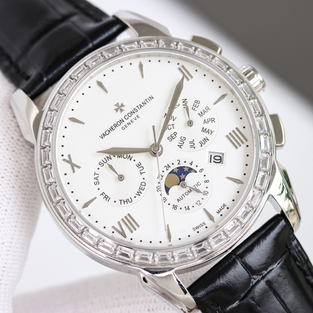 Vacheron Constantin Watch White / Gold - watch0593 - Image 3