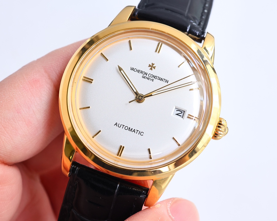Vacheron Constantin Watch 40mm White / Gold - watch0595 - Image 3