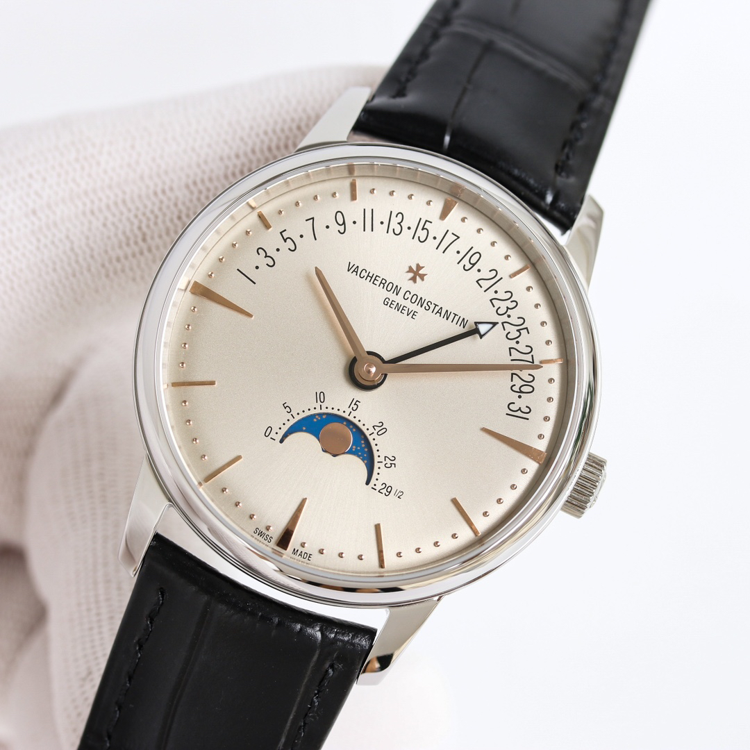 Vacheron Constantin Overseas 41mm White / Gold - watch0618 - Image 3