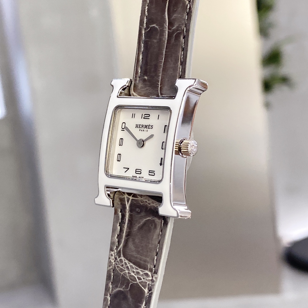 Classic Watch 21mm White / Silver - watch0636 - Image 3