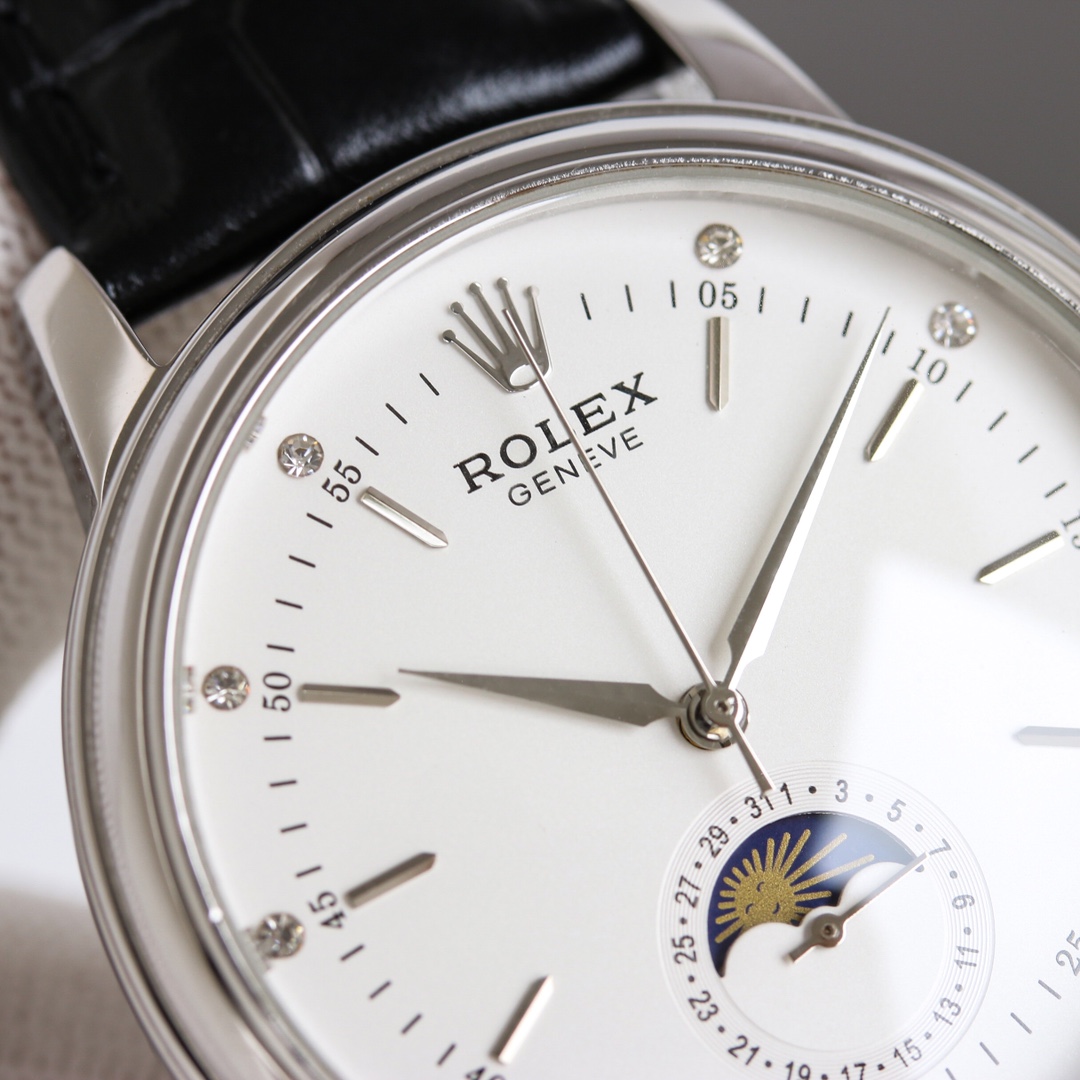 Rolex Watch 40mm White / Gold - watch0668 - Image 3