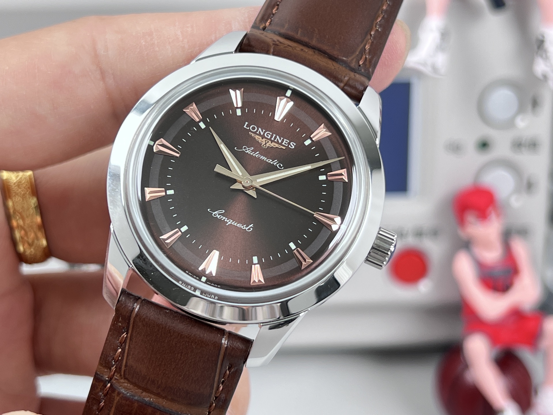 Longines Conquest Silver - watch0687 - Image 3