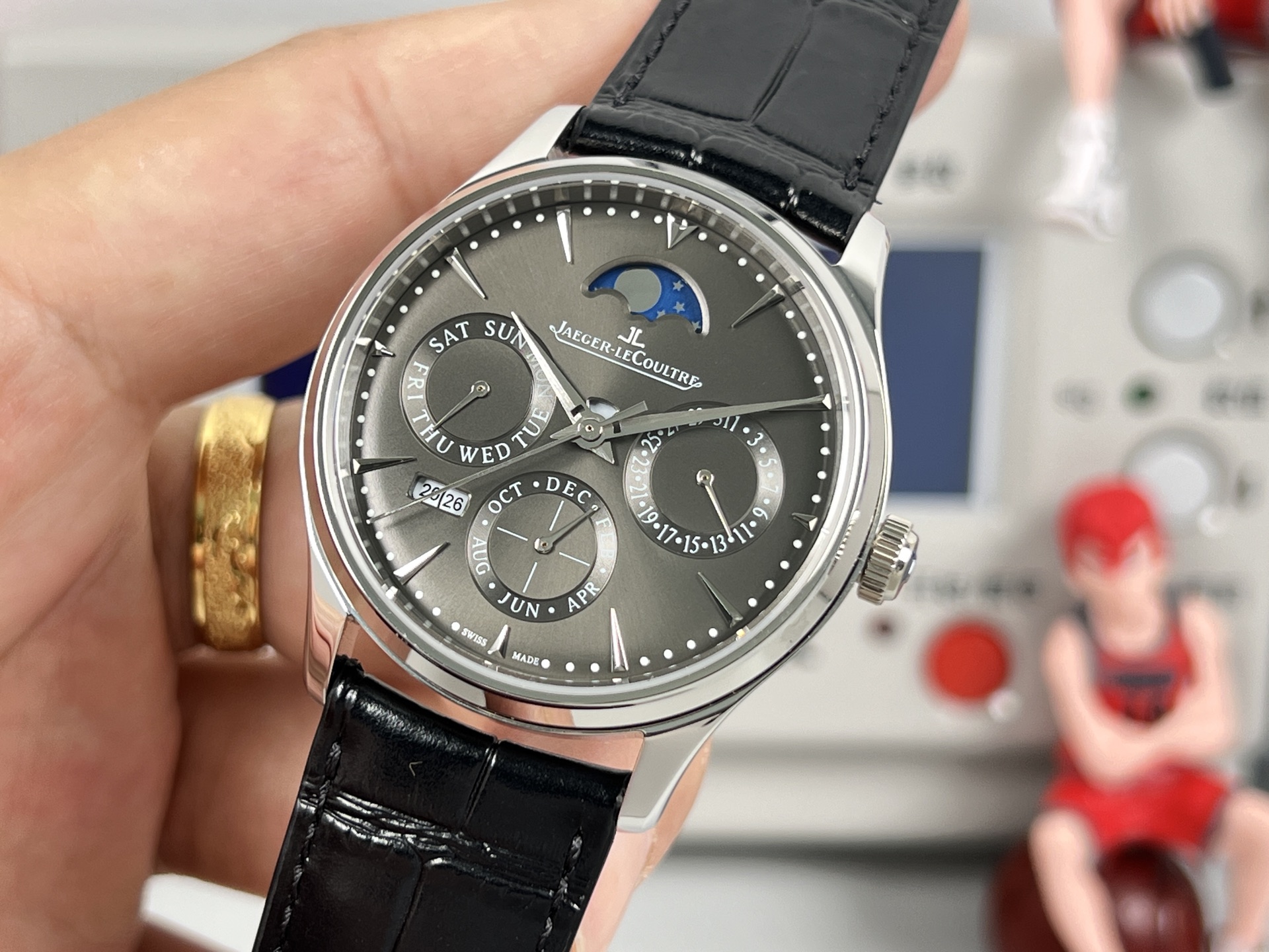Classic Watch 39mm White / Blue - watch0707 - Image 3