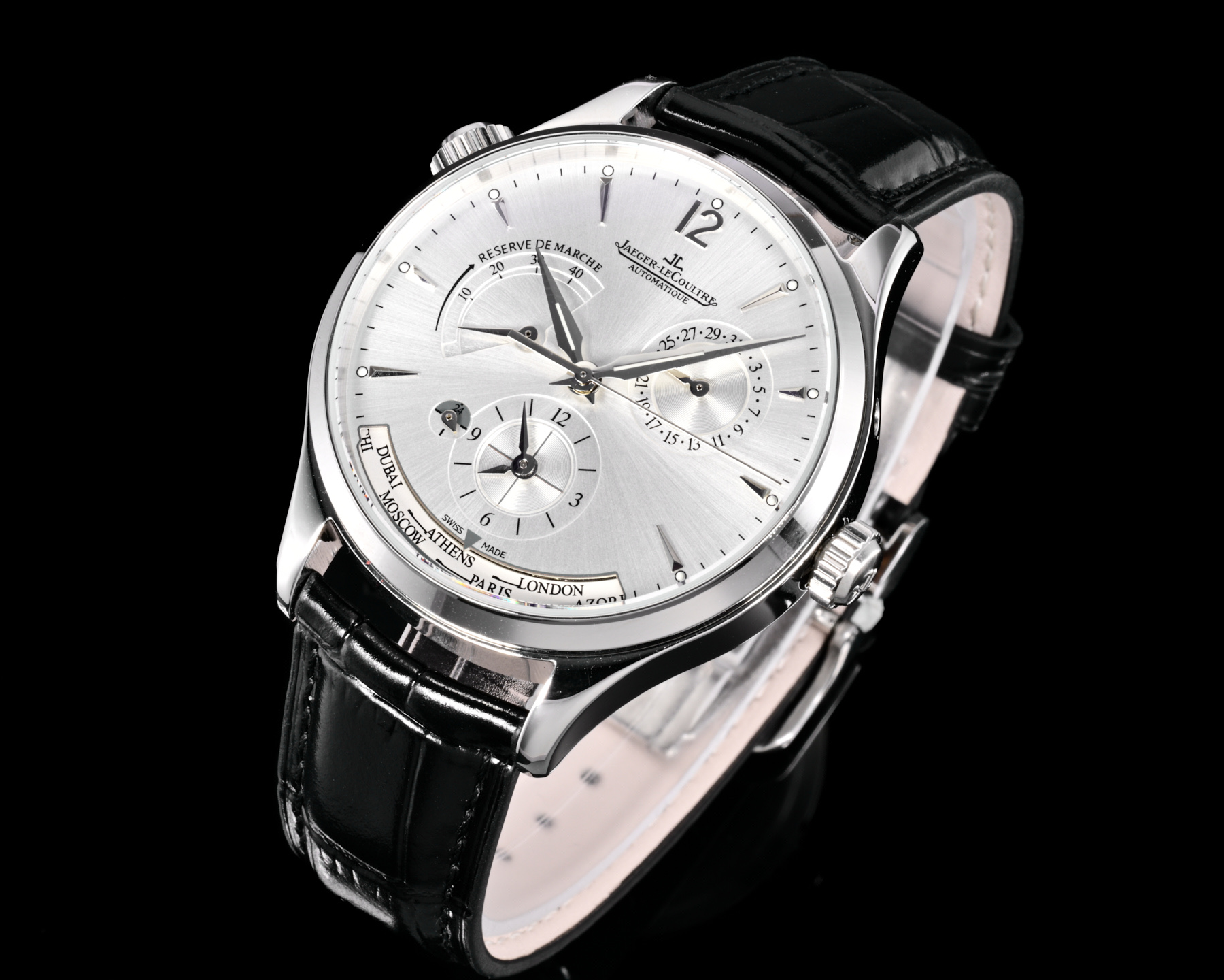 Jaeger-LeCoultre Watch 42mm White / Rose Gold - watch0741 - Image 3