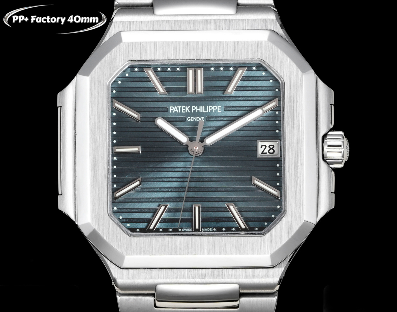 Patek Philippe Watch 40mm White / Gold - watch0755 - Image 3