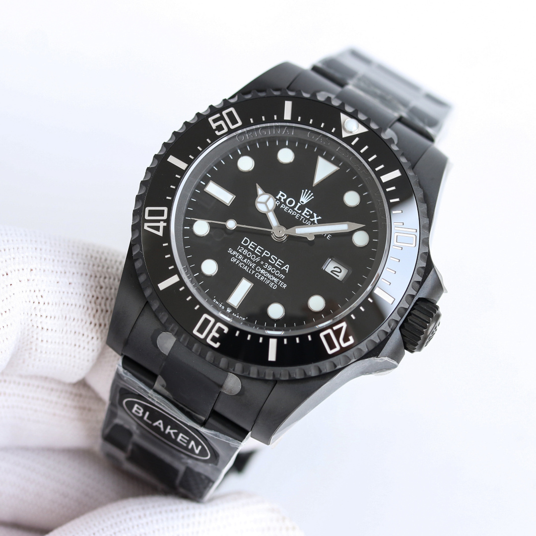 Rolex Watch 44mm Black - watch0761 - Image 3