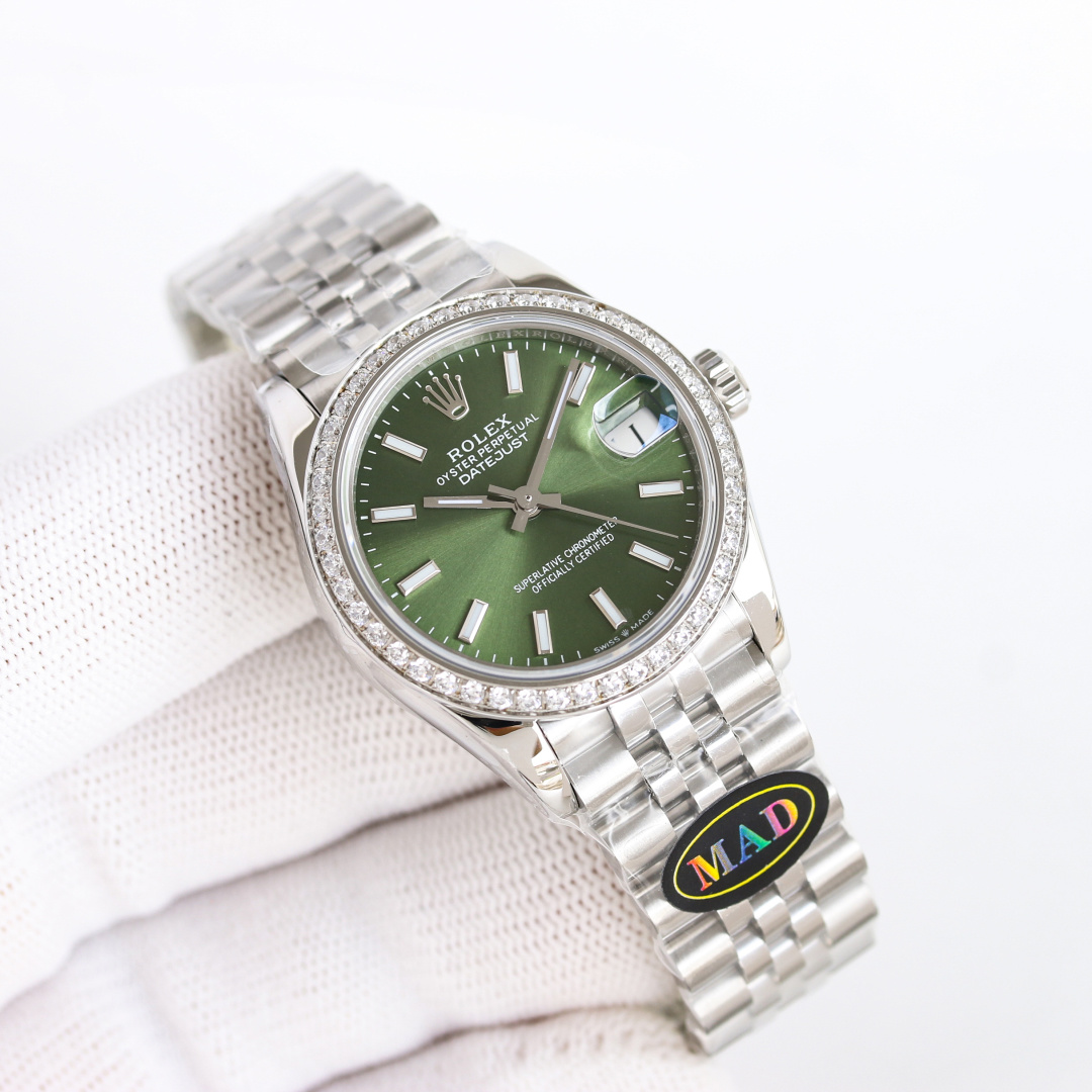 Rolex Datejust 31mm Silver - watch0770 - Image 3