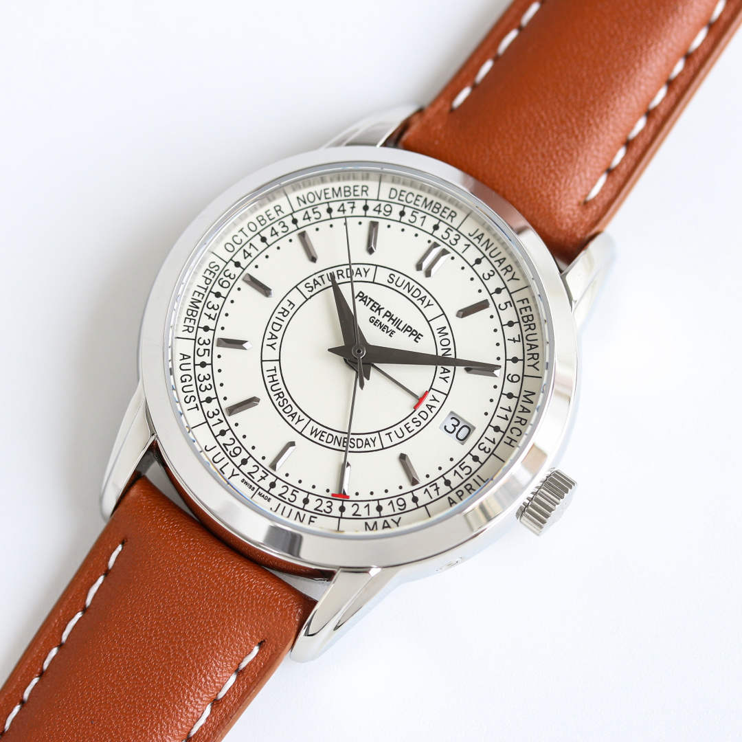 Patek Philippe Watch White / Gold - watch0778 - Image 3