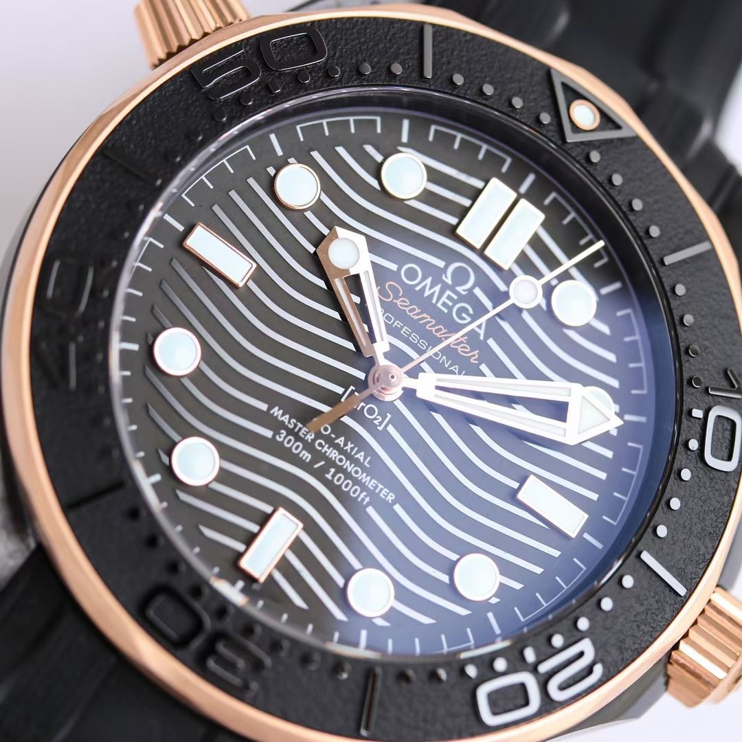 Omega Seamaster 43.5mm Black - watch0792 - Image 3