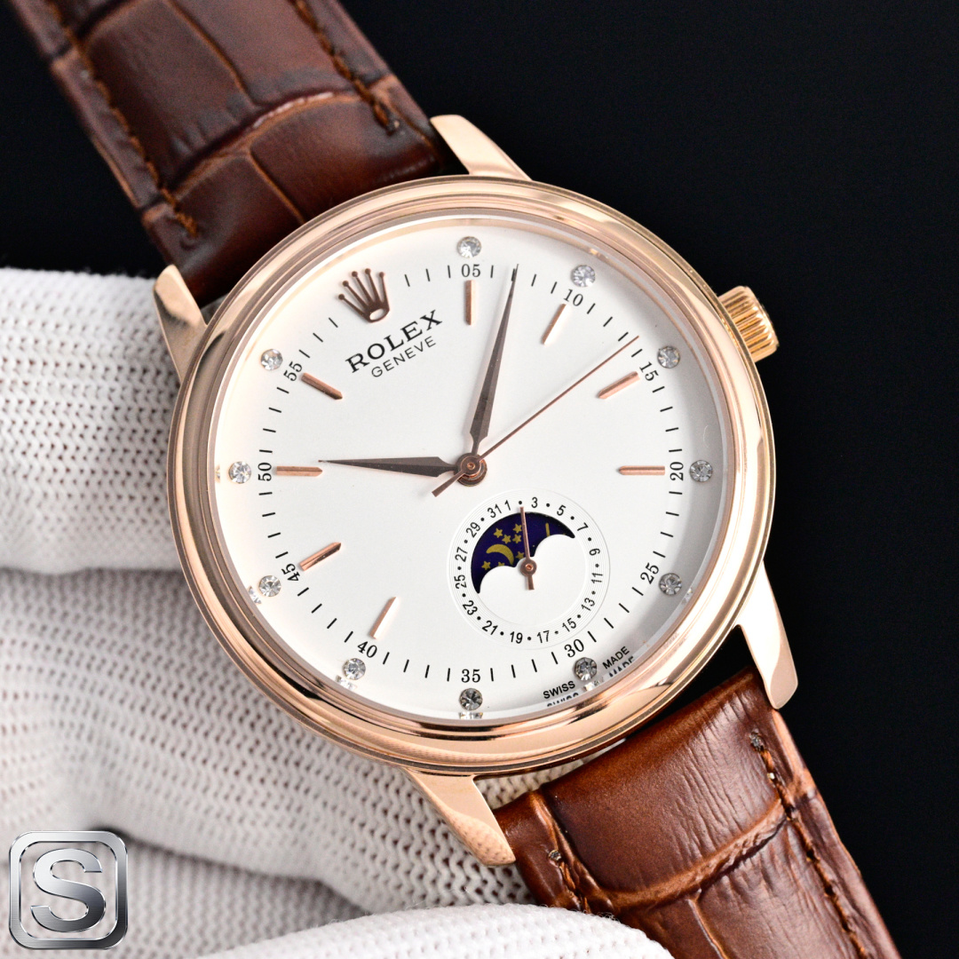 Rolex Watch 40mm White / Gold - watch0793 - Image 3