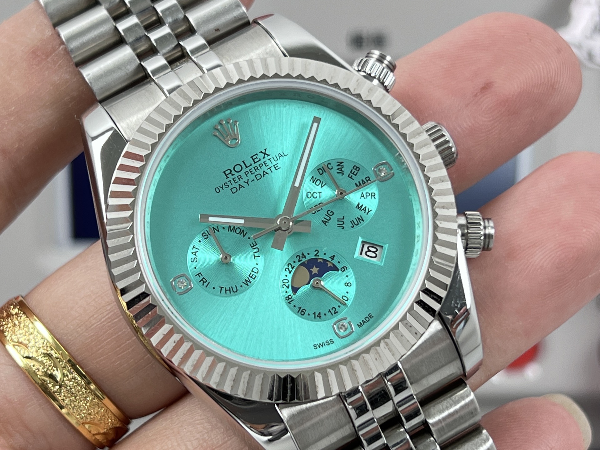 Rolex Watch 41mm Silver - watch0815 - Image 3