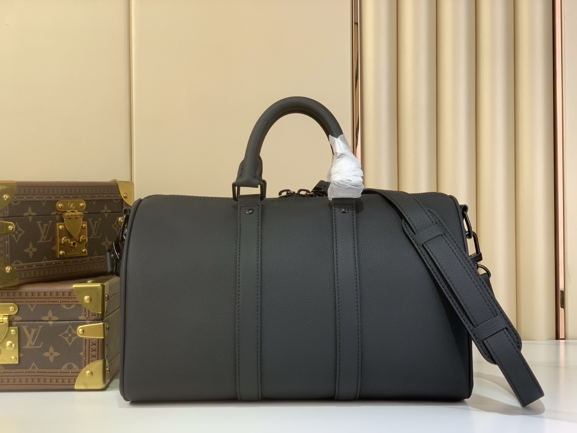 lv0147 Louis Vuitton M15249 Keepall Bandouliere Travel Bag with Dynamic Code - Image 3