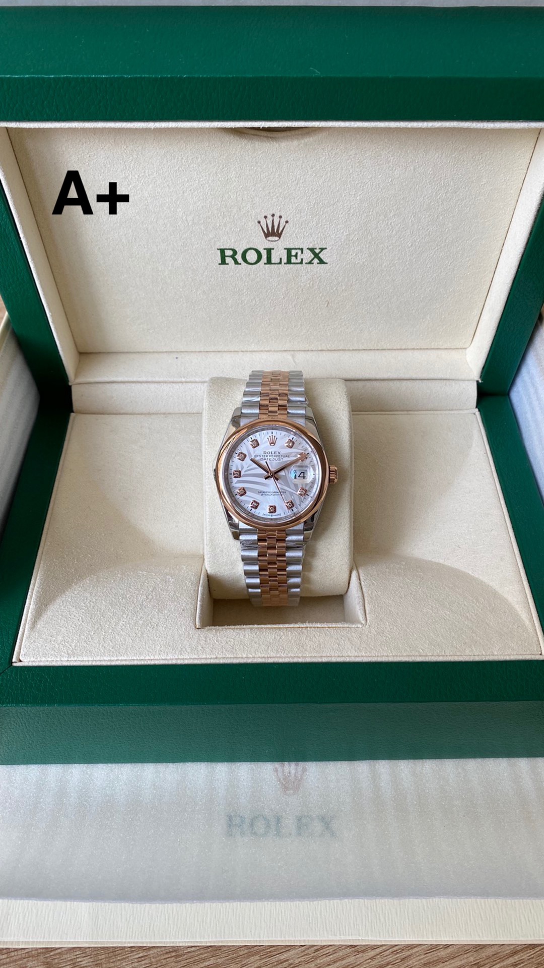 Rolex Datejust 36mm Blue / Silver - watch0823 - Image 3