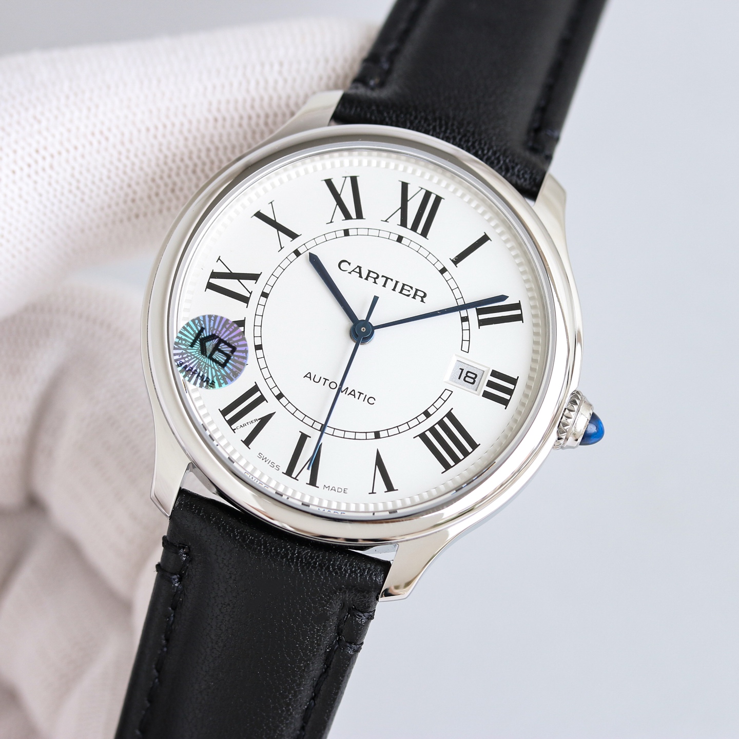 Cartier Watch 40mm White / Rose Gold - watch0831 - Image 3