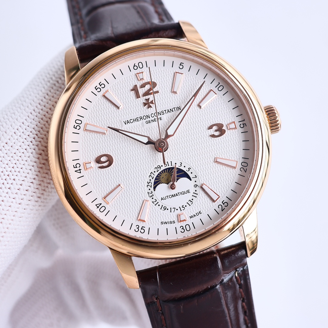 Vacheron Constantin Watch 40mm White / Gold - watch0832 - Image 3