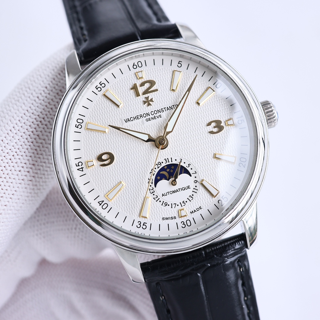 Vacheron Constantin Watch 40mm White / Gold - watch0836 - Image 3