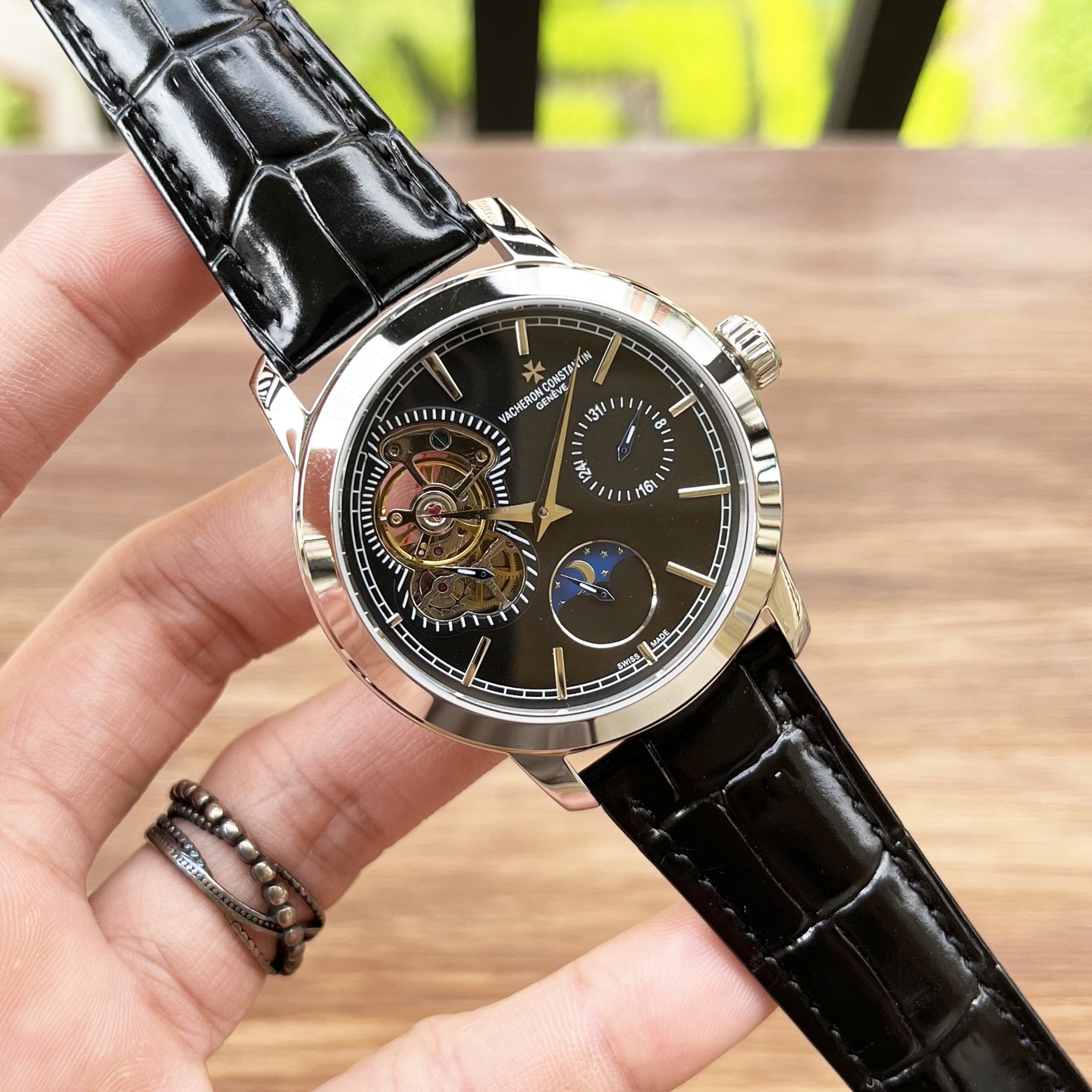 Vacheron Constantin Watch 41mm Silver - watch0839 - Image 3