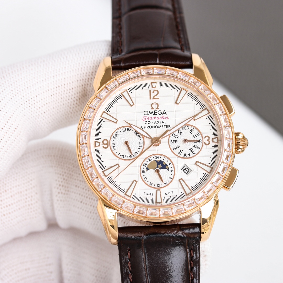 Omega Constellation White / Gold - watch0860 - Image 3