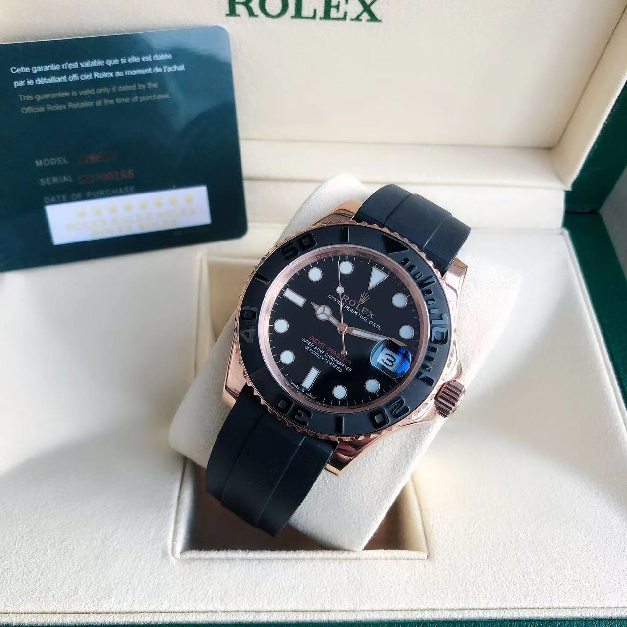 Rolex Yacht-Master 40mm Silver - watch0891 - Image 3