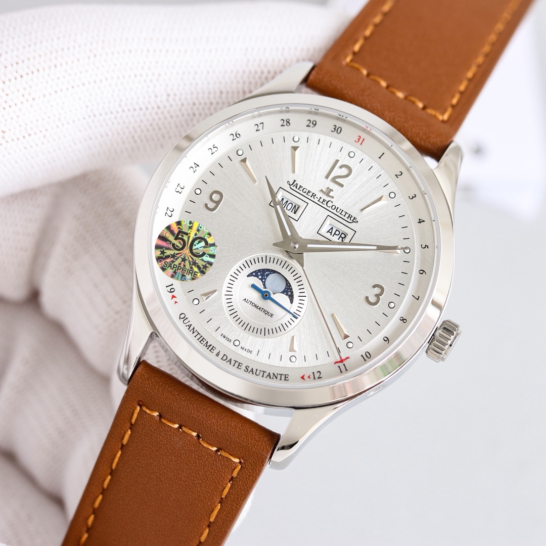 Jaeger-LeCoultre Watch 40mm White / Rose Gold - watch0908 - Image 3