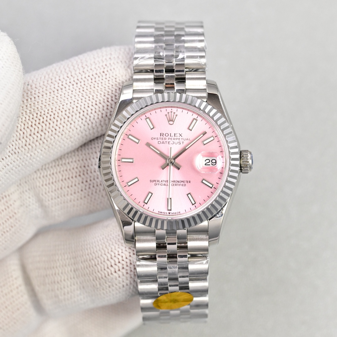 Rolex Datejust 31mm White - watch0936 - Image 3