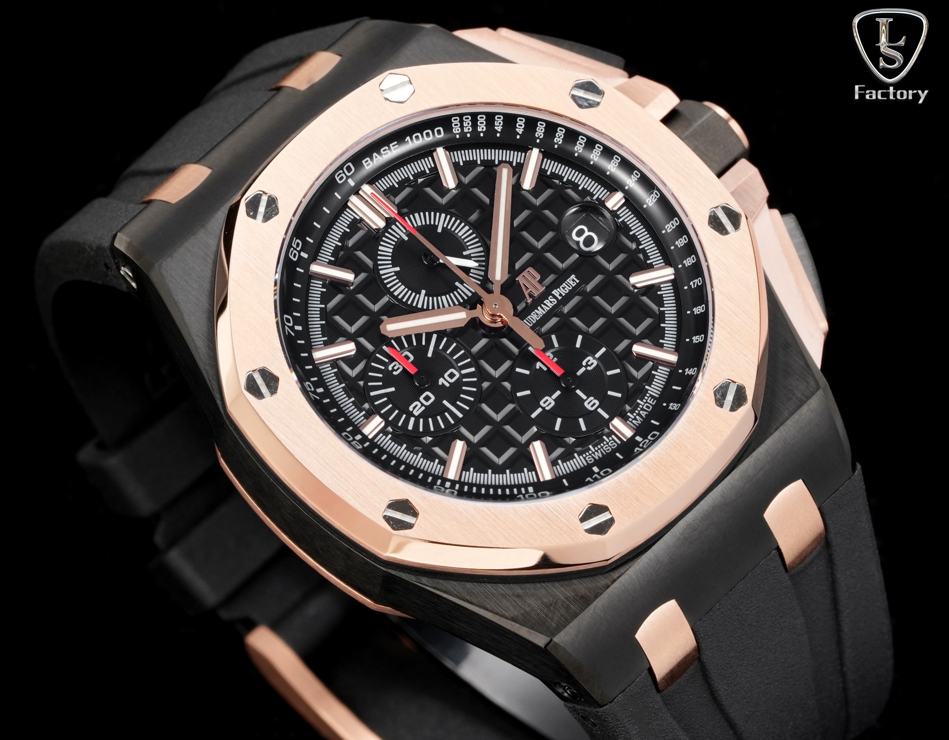 Audemars Piguet Royal Oak Black / Blue - watch0942 - Image 3
