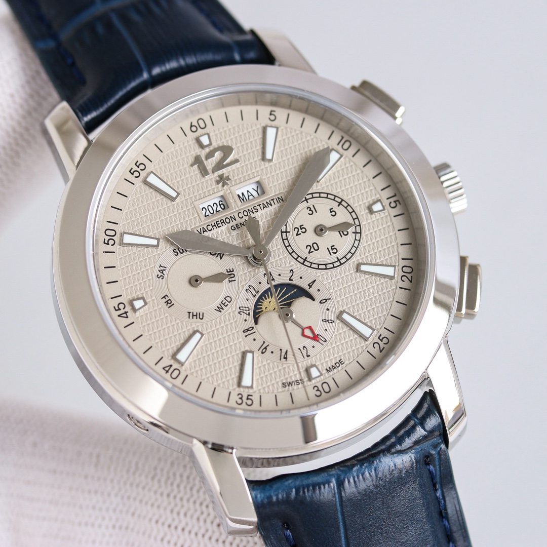 Vacheron Constantin Watch White / Rose Gold - watch0944 - Image 3
