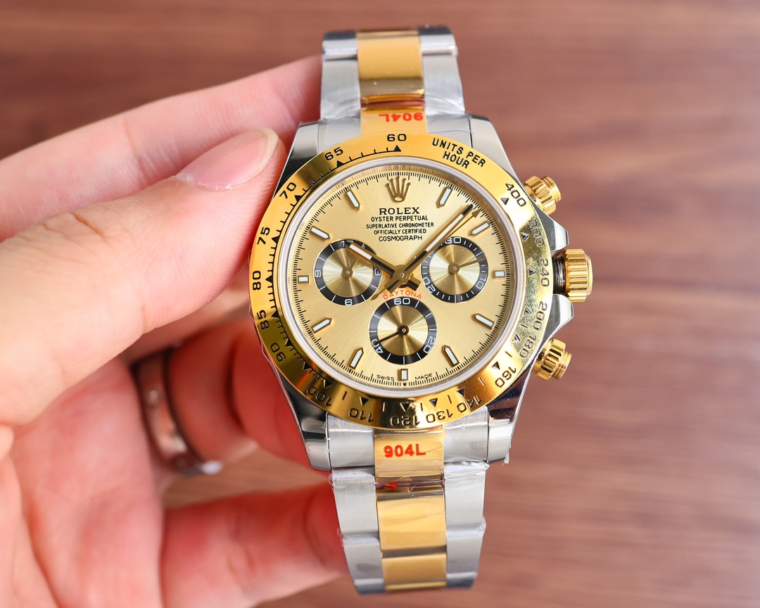 Rolex Daytona 40mm Silver - watch0980 - Image 3
