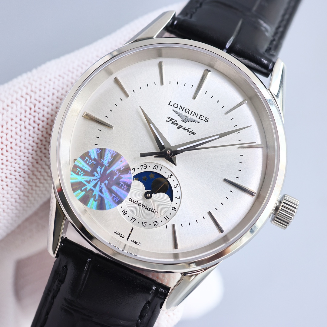 Longines Watch 38.5mm Silver - watch0990 - Image 3