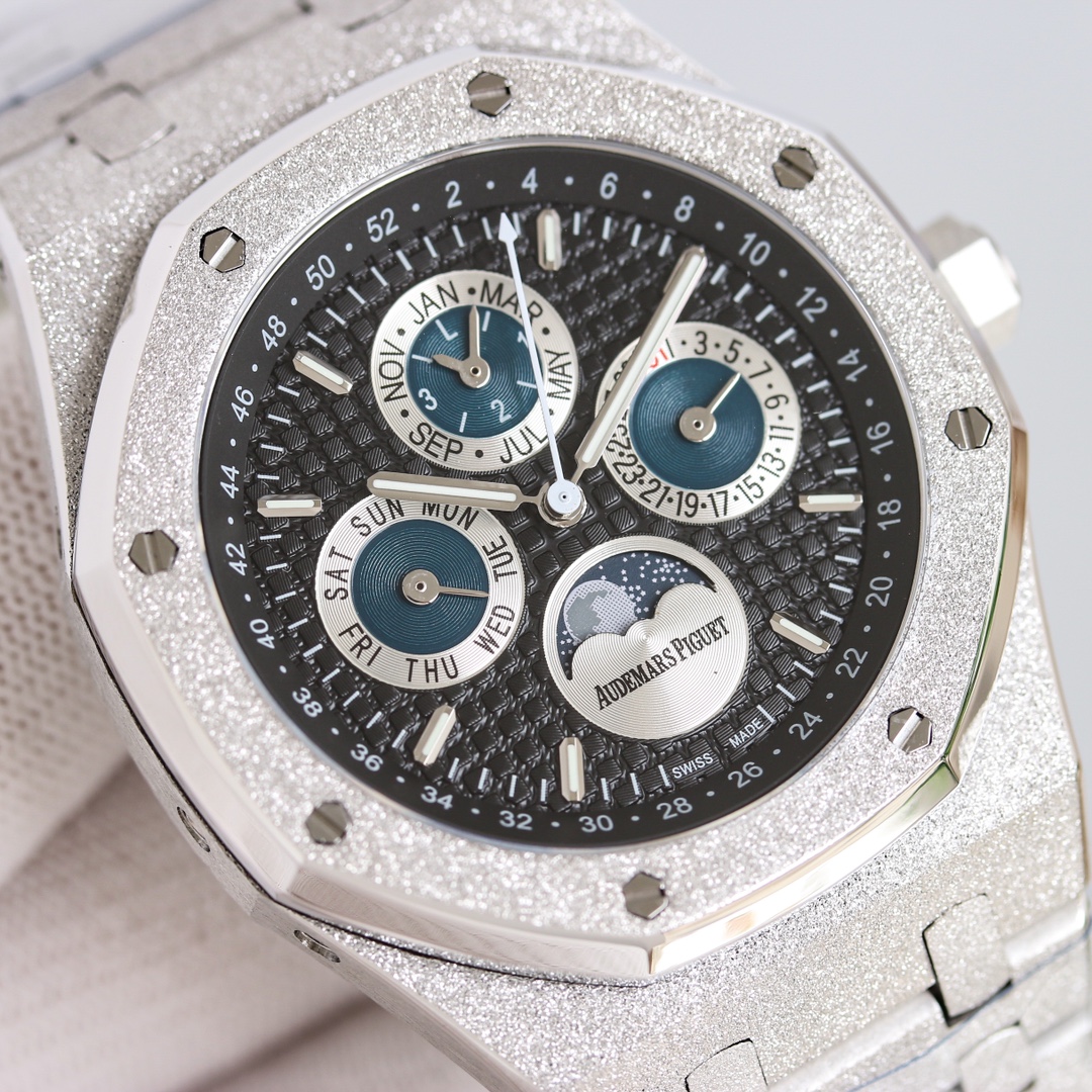 Audemars Piguet Royal Oak 41mm Rose Gold / Silver - watch0997 - Image 3
